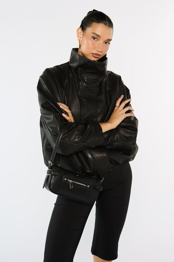 Cardi - Black Grain Silver Product Image