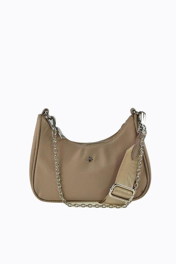 Peta & jain paloma handbag beige nylon new arrivals