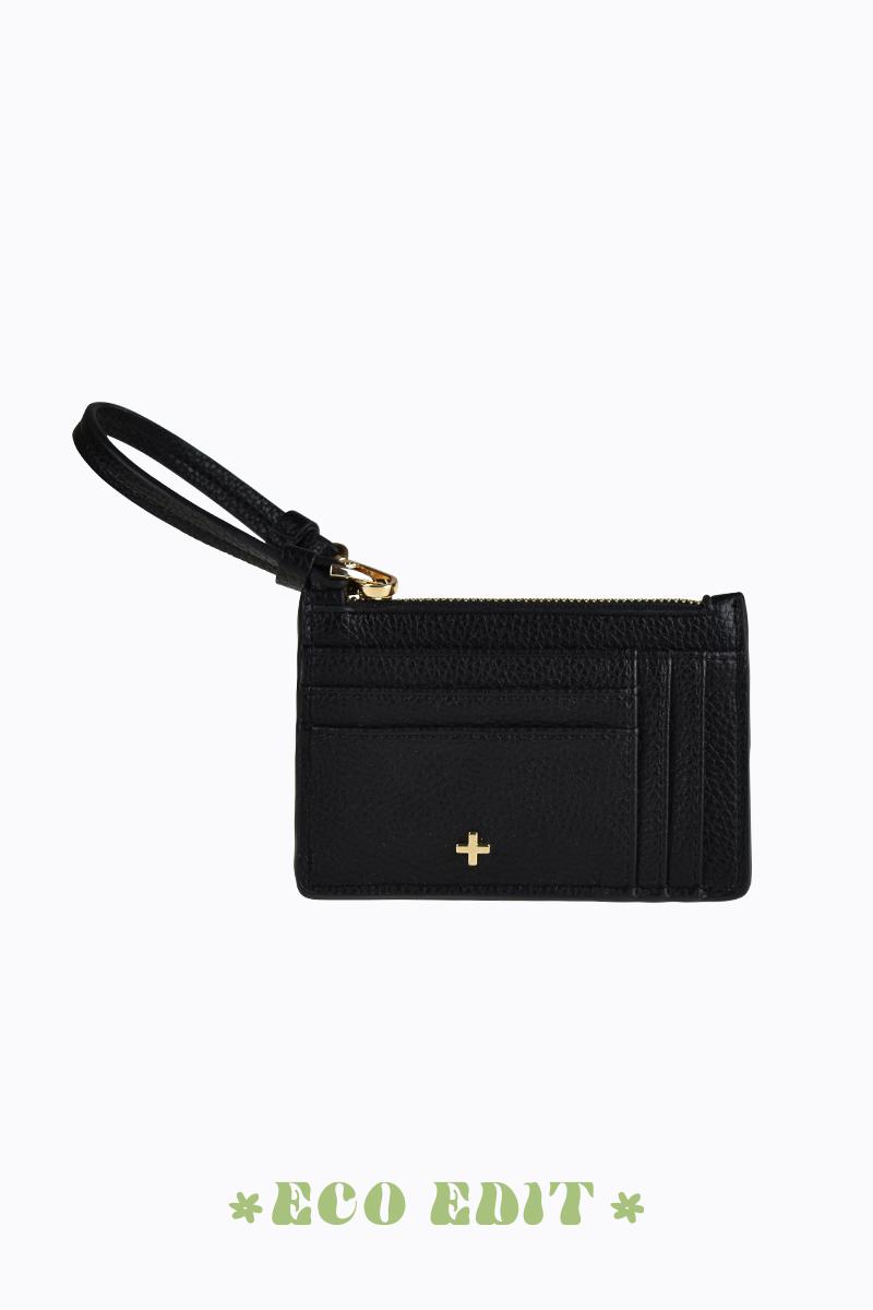 財布・ケース・小物入れ usuha peta black 限界ギリギリの薄さとサイズに挑む！三つ折り財布「usuha-peta